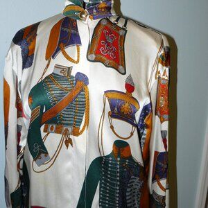 Escada by Margaretha Ley Silk Blouse